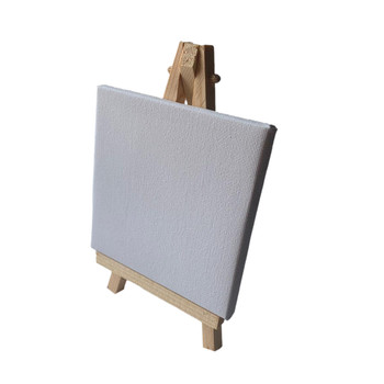 Pack of 12 Mini Easel and Canvas Sets