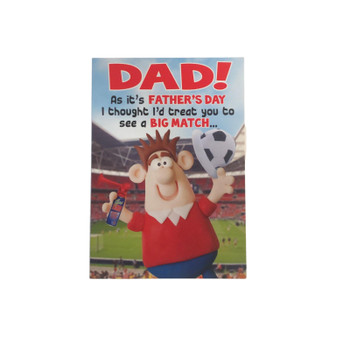 Father's Day Greetings Card Funny Joke