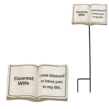 Graveside Mini Verse Plaque Wife