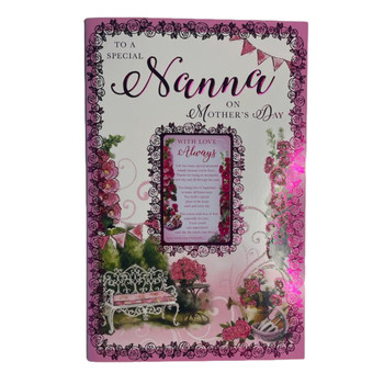 To A Special Nanna With Love Always Verse Mother's Day Card