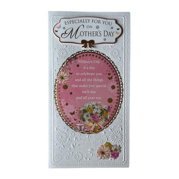 Especially For You Flowers Design Open Mother's Day Card