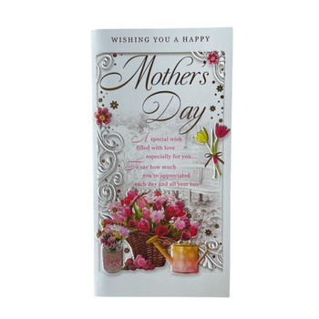 Wishing You A Happy Mother's Day Open Card