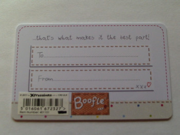 Boofle Credit Card Thinking Of You