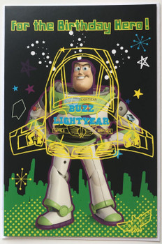 6 x Disney Toy Story Buzz Lightyear for the Birthday Hero! Birthday Cards 