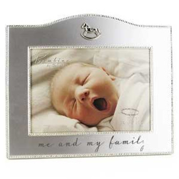 Me and My Family Photo Frame with Rocking Horse Icon