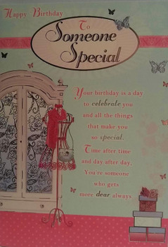 Happy Birthday To Someone Special Greeting Card