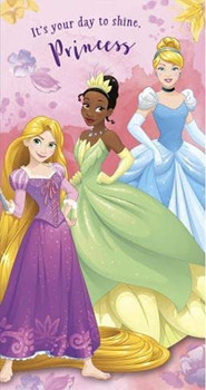 It's Your Day To Shine Disney Princess Design Birthday Card