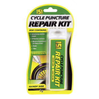 151 Cycle Puncture Repair Kit