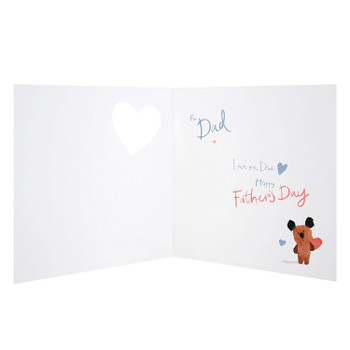Hallmark Dad Father's Day Bear Card Love You Medium