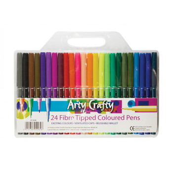 Pack of 24 Felt Tip Pens