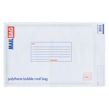Pack of 10 Large Polythene Bubble Mail Bags 290 x 440mm Pack of 10 Large Polythene Bubble Mail Bags 290 x 440mm