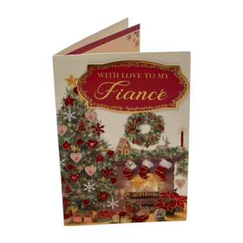 With Love To My Fiance Amazing Decorated Room Design Christmas Card With Love To My Fiance Amazing Decorated Room Design Christmas Card