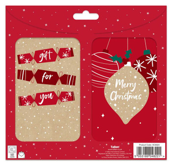 Pack of 4 Christmas Kraft Designs Money Wallets