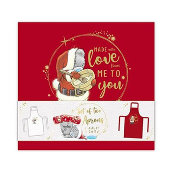 Me To You Bear Adult & Child Christmas Apron Gift Set