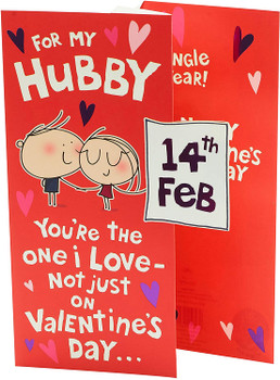 Pop-Up Husband Valentine's Day Card