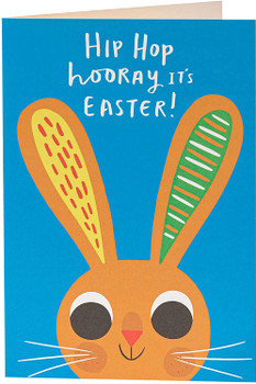 Kids Easter Wishes Bunny Card 