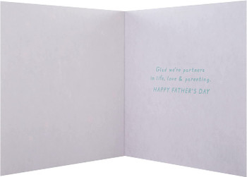 Contemporary Universe Design Best Husband Father's Day Card Large