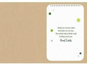 Good Luck in Your Exams Card