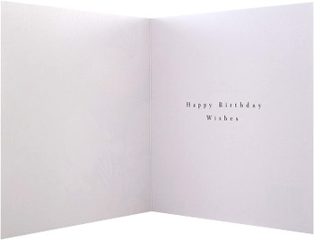 Classic Floral Design Birthday Card 