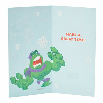 Disney Avengers Christmas Greetings Money Wallet Card