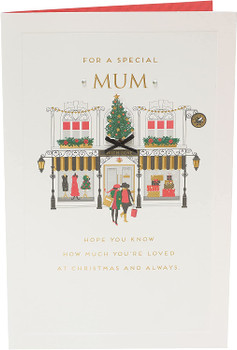 For A Special Mum Christmas Card
