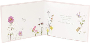 Floral Pretty Just For You Birthday Card