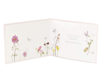 Floral Pretty Birthday Card Floral Pretty Birthday Card