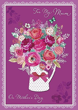 Nice Verse On Mother's Day Bouquet Of Flowers Quality Greeting Card