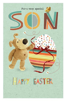 Boofle Special Son Easter Card