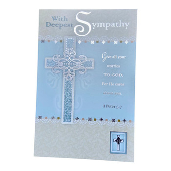 With Deepest Sympathy Time of Loss Sentimental Card