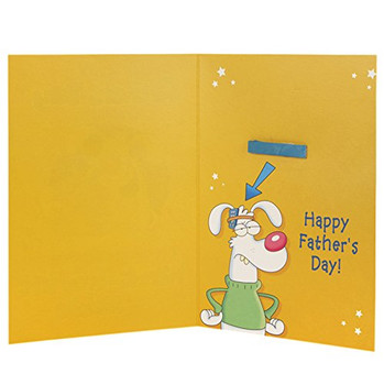 Hallmark Medium Father's Day Humour Joke Hands Free Kit Card