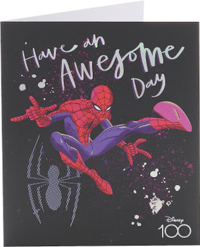 Marvel  Awesome Design, With Spider-Man Birthday Card