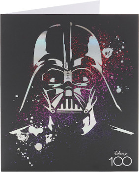 Star Wars Striking Design, With Darth-Vader Blank Greetings Card