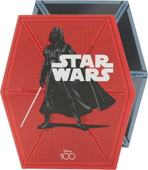 Star Wars Pop-Up Design, With Darth-Vader Birthday Card