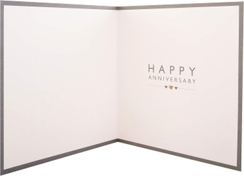 Contemporary Text Based Design Our Anniversary Card