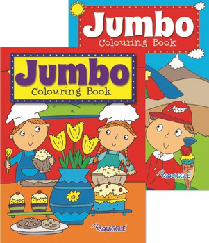 12 x Jumbo Colouring 144 Pages Books