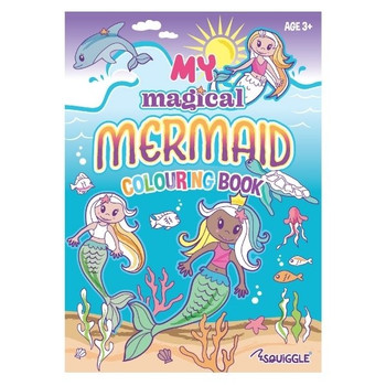 12 x My Magical Mermaid Colouring Books