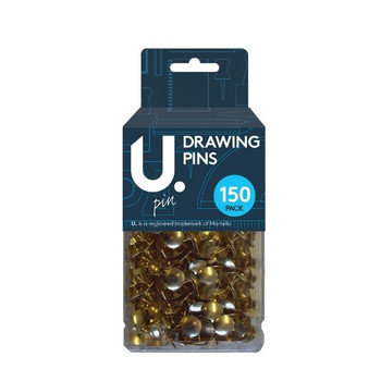 12 x Pack of 150 Metal Drawing Pins
