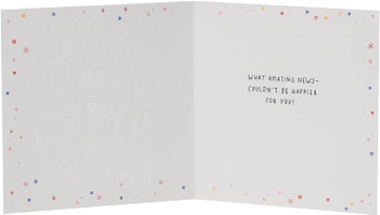 Bright Letters Design Congratulations Card