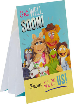 The Muppets Get Well Soon Card