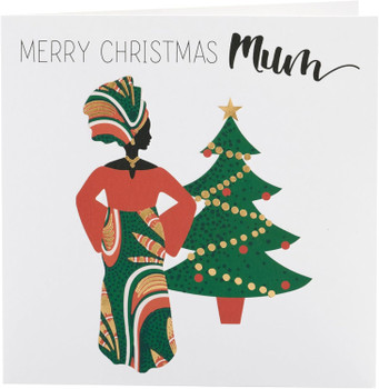 Kindred Afrotouch Mum Christmas Card