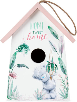 Home Tweet Home Me to You Bear Garden Bird House