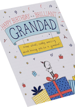 Sketch Design Grandad Birthday Card