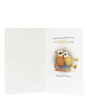 Funny Card for Husband Birthday Card