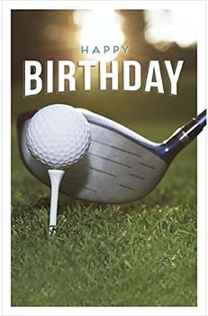 Gibson Range Golf Happy Birthday Card