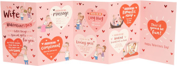 Cartoon Rhyme Design Wife Valentine's Day Card