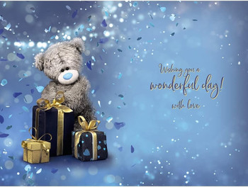 Me to You Bear 3D Holographic 50th Birthday Card Me to You Bear 3D Holographic 50th Birthday Card