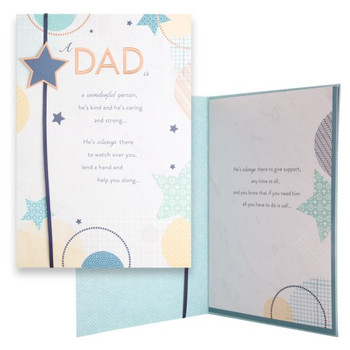 Bday Card A Dad Is A Wonderful Person