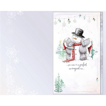 Lovely Wife Luxury Me to You Bear Christmas Card 