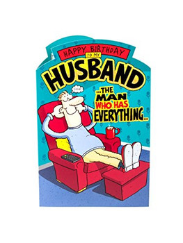 Happy Birthday Husband Greetings Card